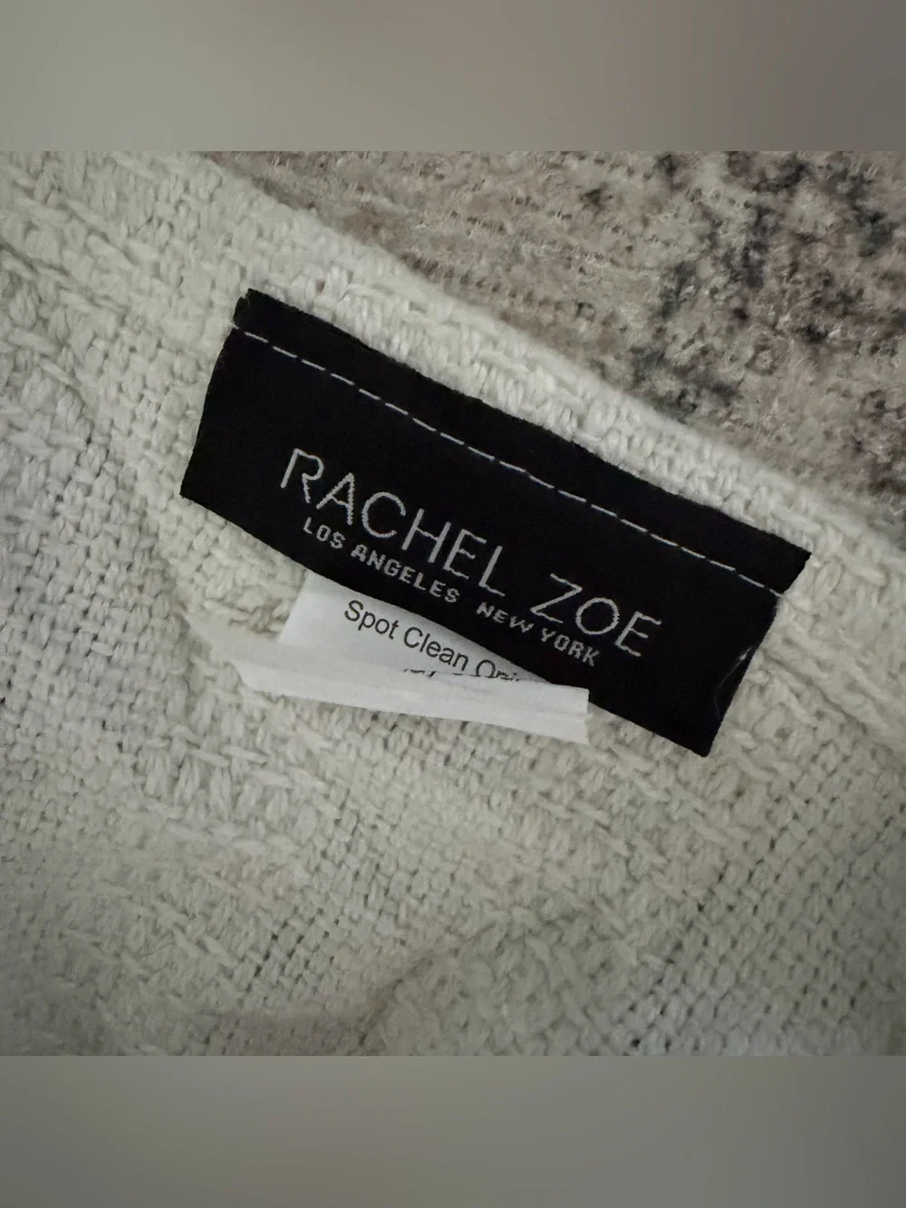 Rachel Zoe bat plush Halloween decor throw blanket
